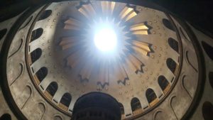 Hope always rises up in the Light above the Holy Sepulchre, the Empty Tomb of our Risen Lord & savior Jesus Christ! 