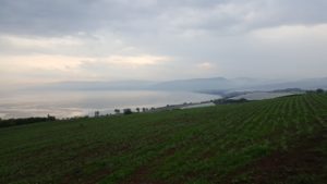 View from the Mount over the Sea of Galilee...