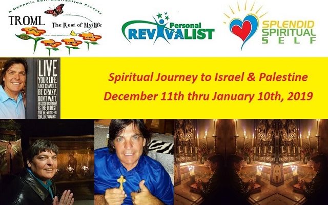 Spiritual Journey to Israel & Palestine…