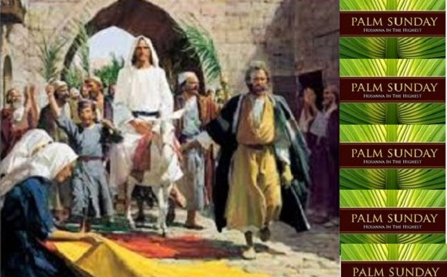 Biblical Moment: Jesus Entering Jerusalem on Pam Sunday!