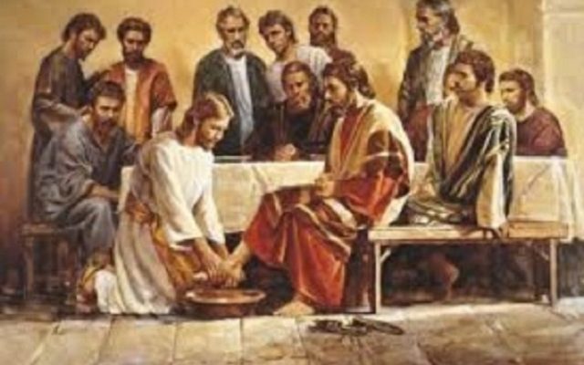 Biblical Moment: Jesus Washes the Feet of His Disciples During the Last Supper!